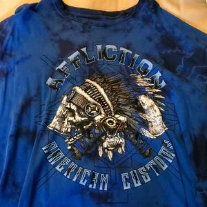 NWT AFFLICTION 2XL TSHIRT